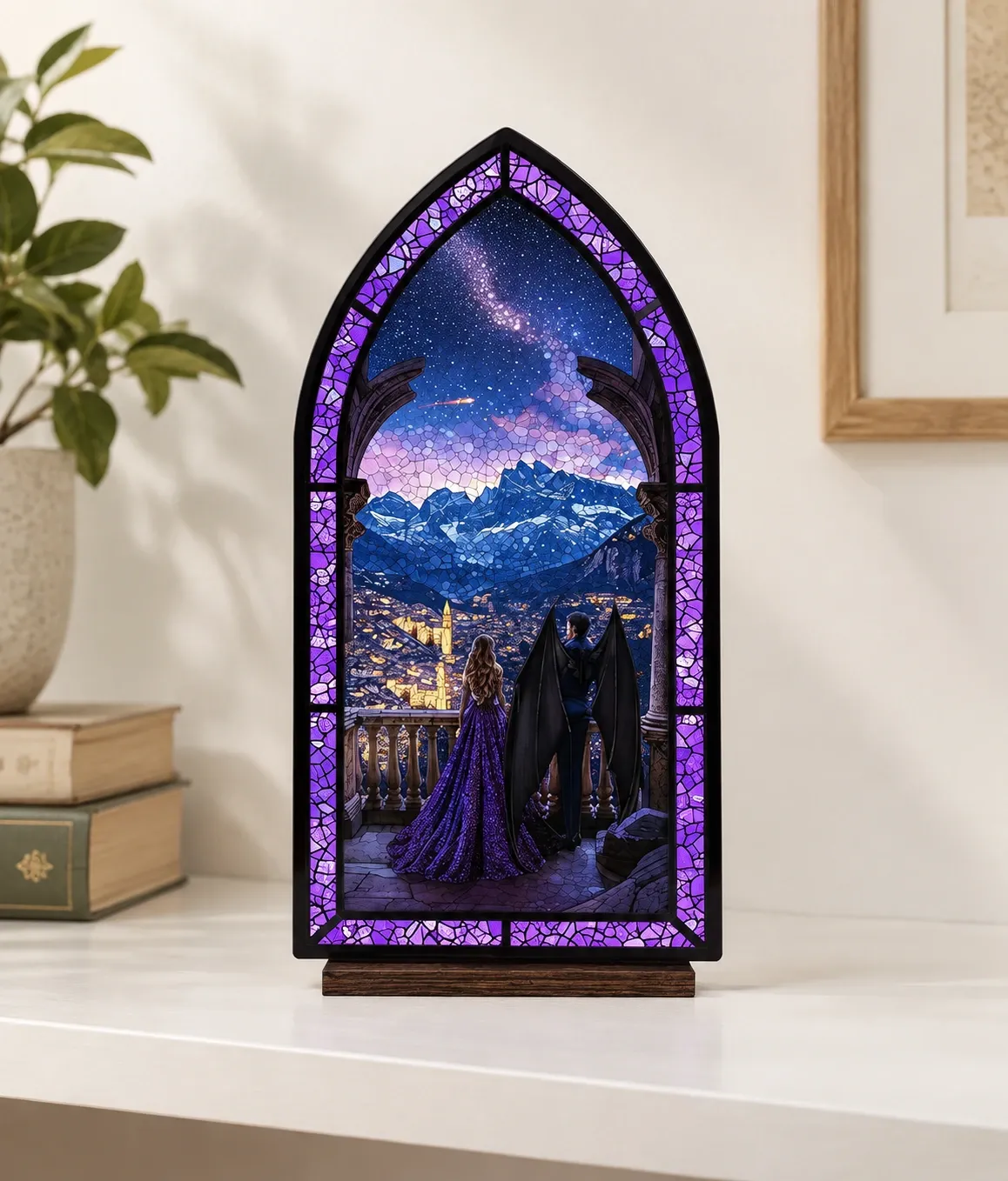 Vitral acrílico - Rhysand y Feyre