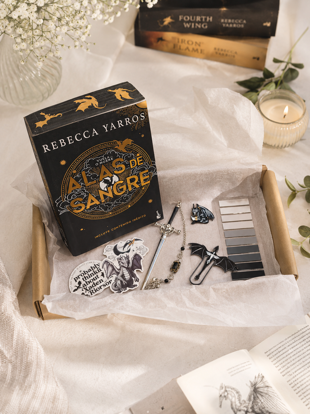 Caja Alas de Sangre — Vuela o Muere