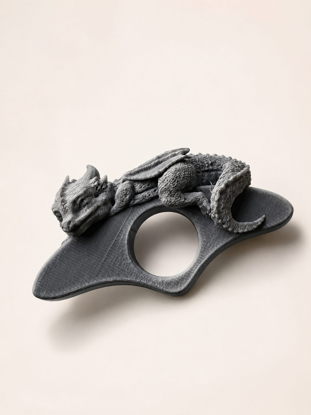 Anillo de lectura 3D - Dragón
